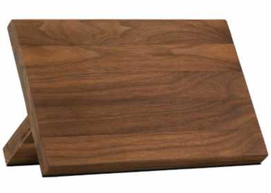 Magnetyczny stojak na noże lite drewno orzech włoski Zepter