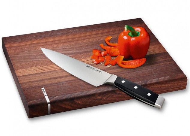 Deska do krojenia z litego drewna orzech włoski Felix Zepter