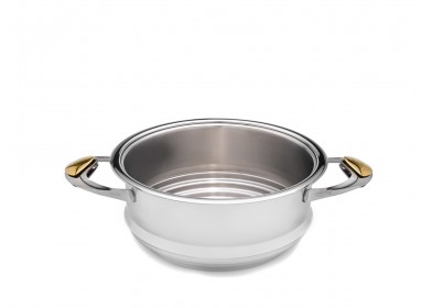 Durszlak, naczynie do gotowania na parze Zepter 24 cm Z-Line