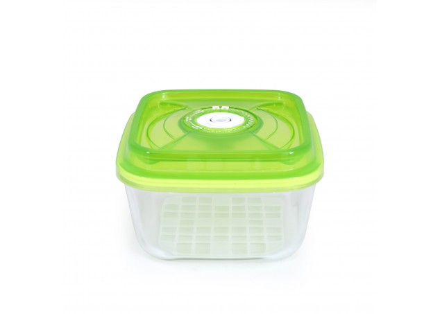 Pojemnik szklany VacSy Green Zepter 1,1 l 15 x 15 x 8,5 cm