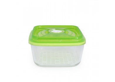 Pojemnik szklany VacSy Green Zepter 3,6 l 22 x 22 x 10,5 cm